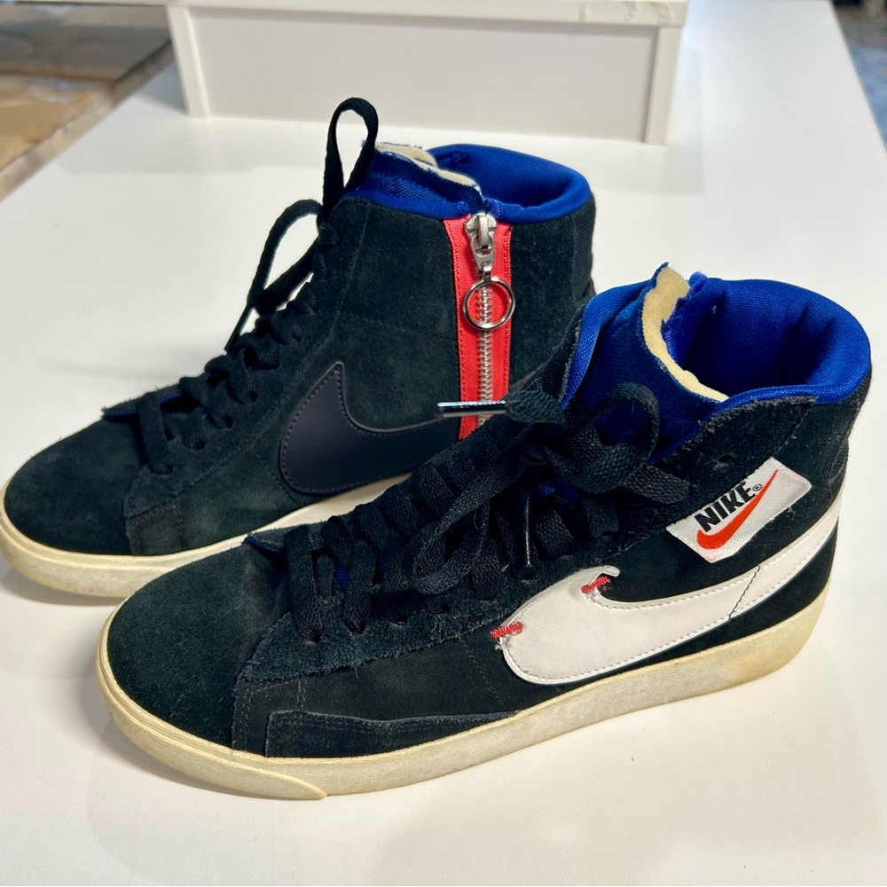Nike Blazers Suede Zip High-Top Sneakers